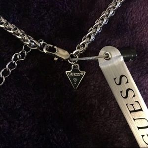 Guess chain necklace unisex
